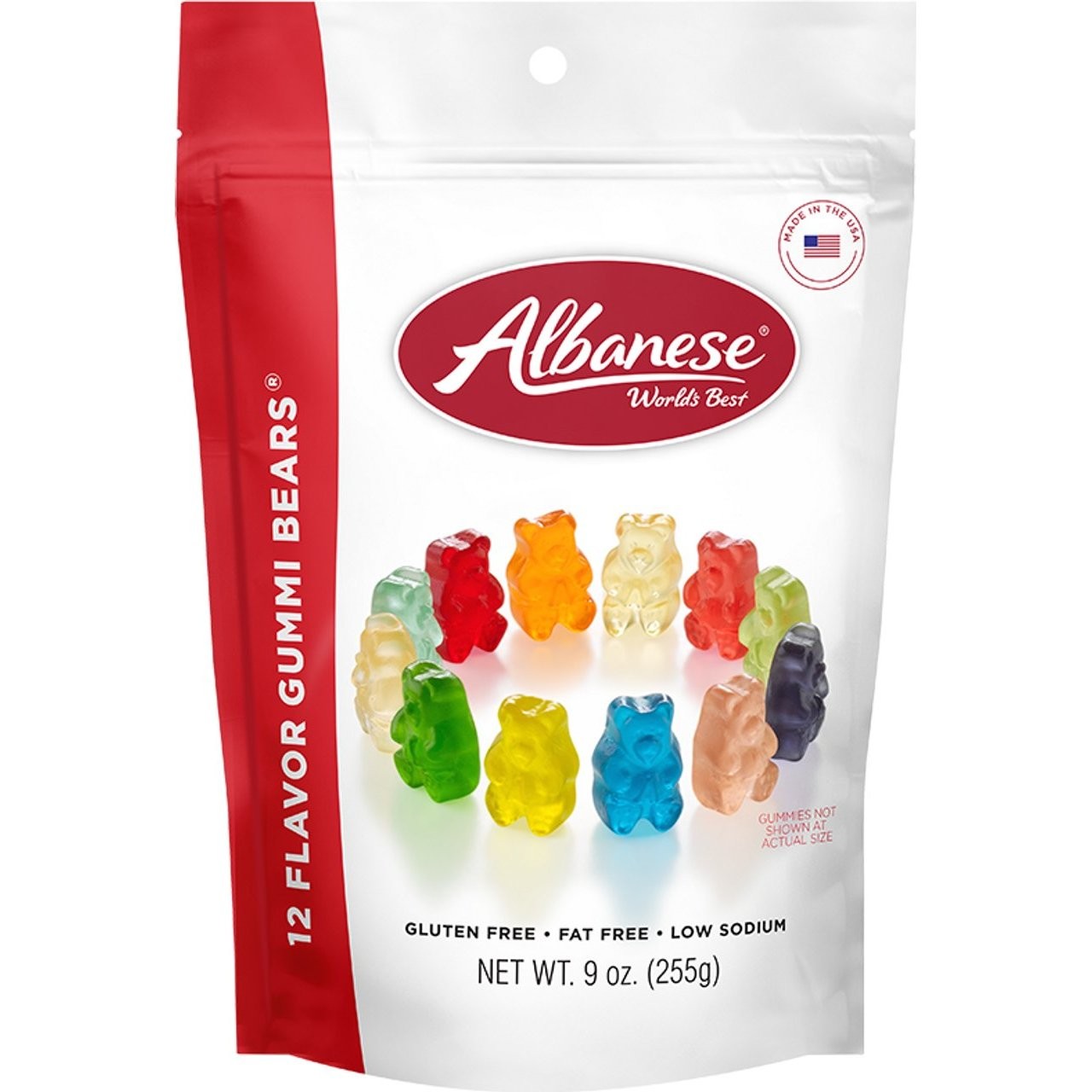 ALBANESE GUMMI BEARS 12 FLAVOR 255g