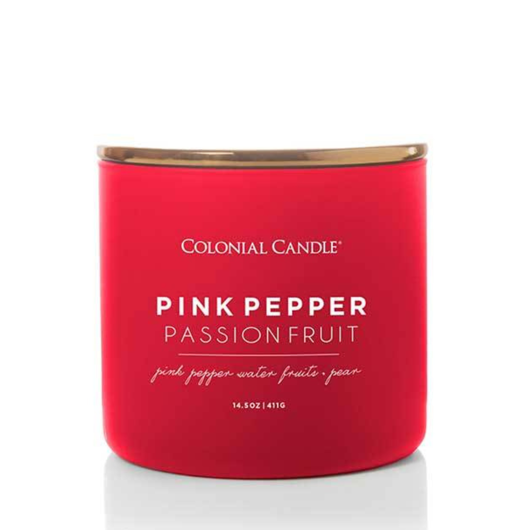 Colonial Candle: Pink Pepper Passion Fruit 14.5OZ