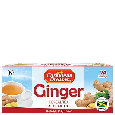 CARIB DREAMS TEA GINGER 24s