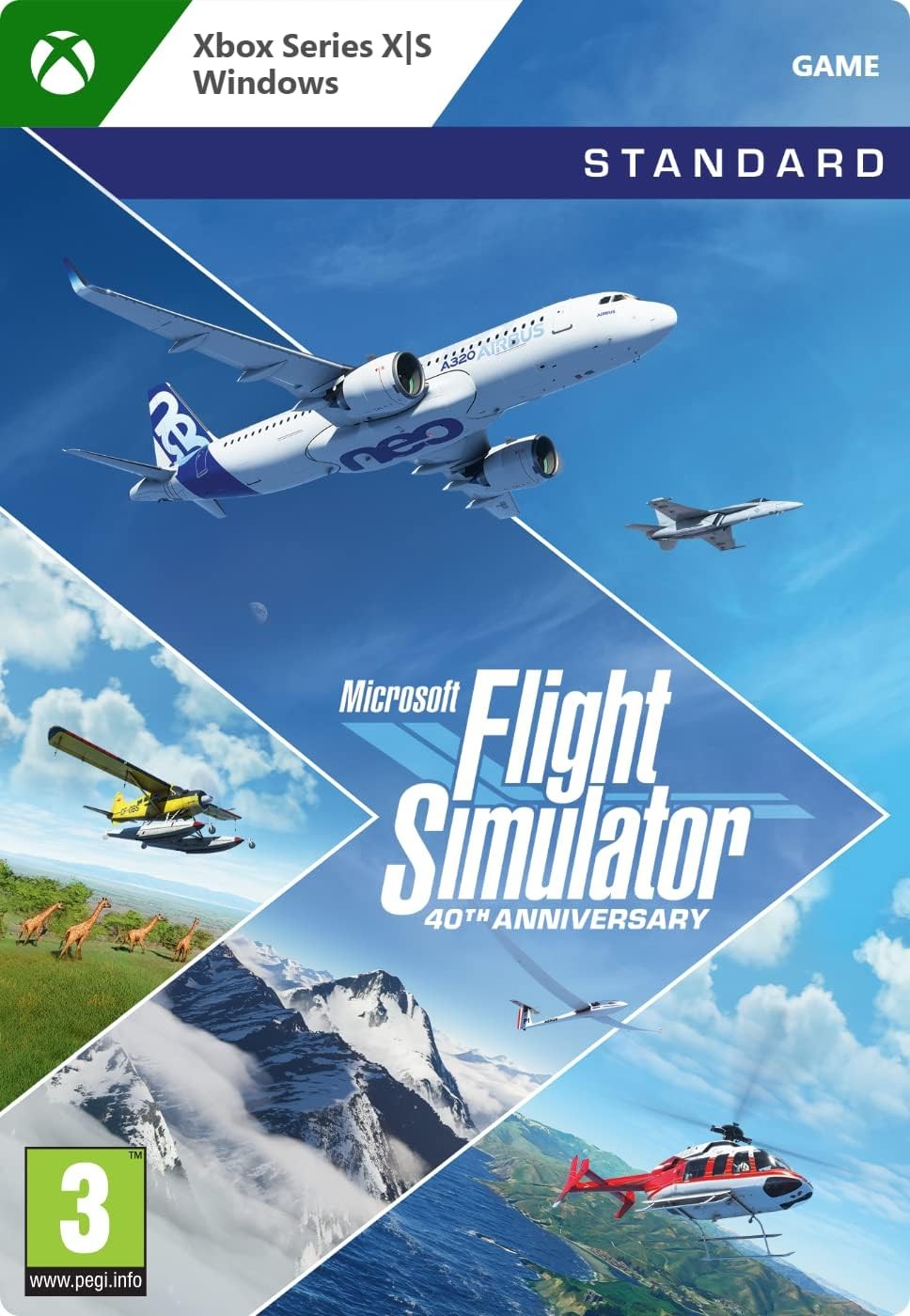 Microsoft Flight Simulator 40th Anniversary Digital Download Key (Xbox / Windows)