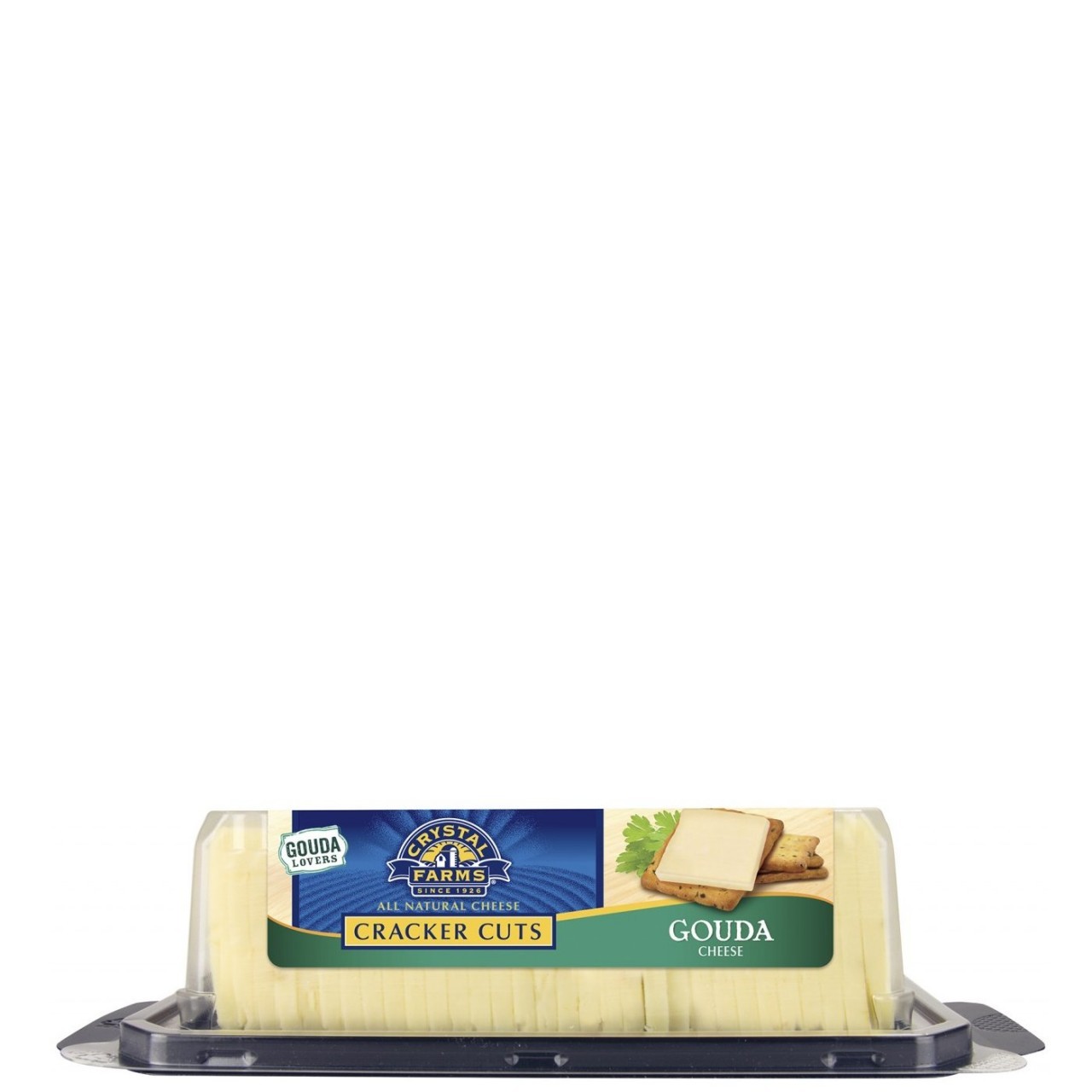 CRYSTAL FARMS GOUDA CRKR CUT 10oz