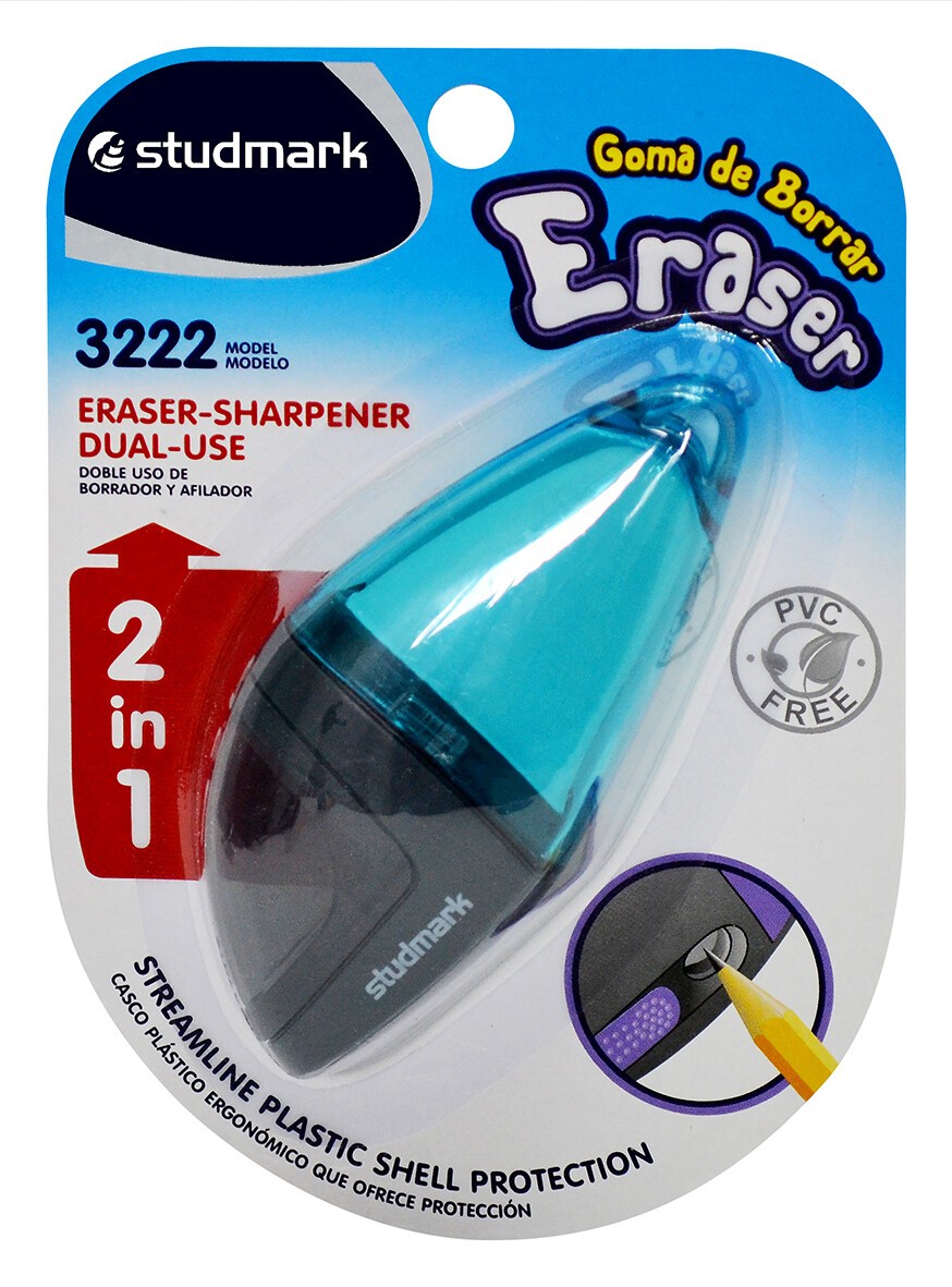 Studmark 2 in 1 Eraser/Sharpener