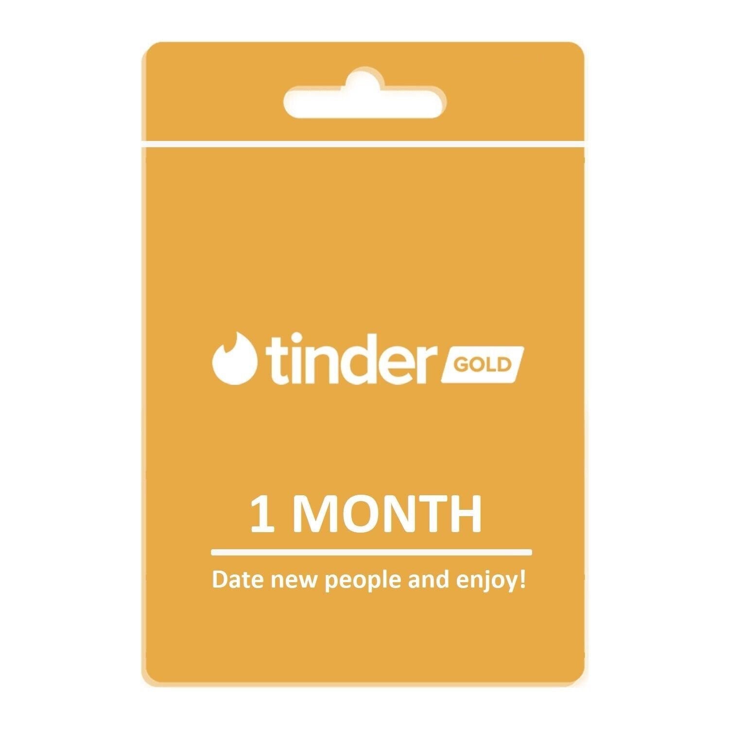 Tinder Gold 1 Month Code (Digital Download)