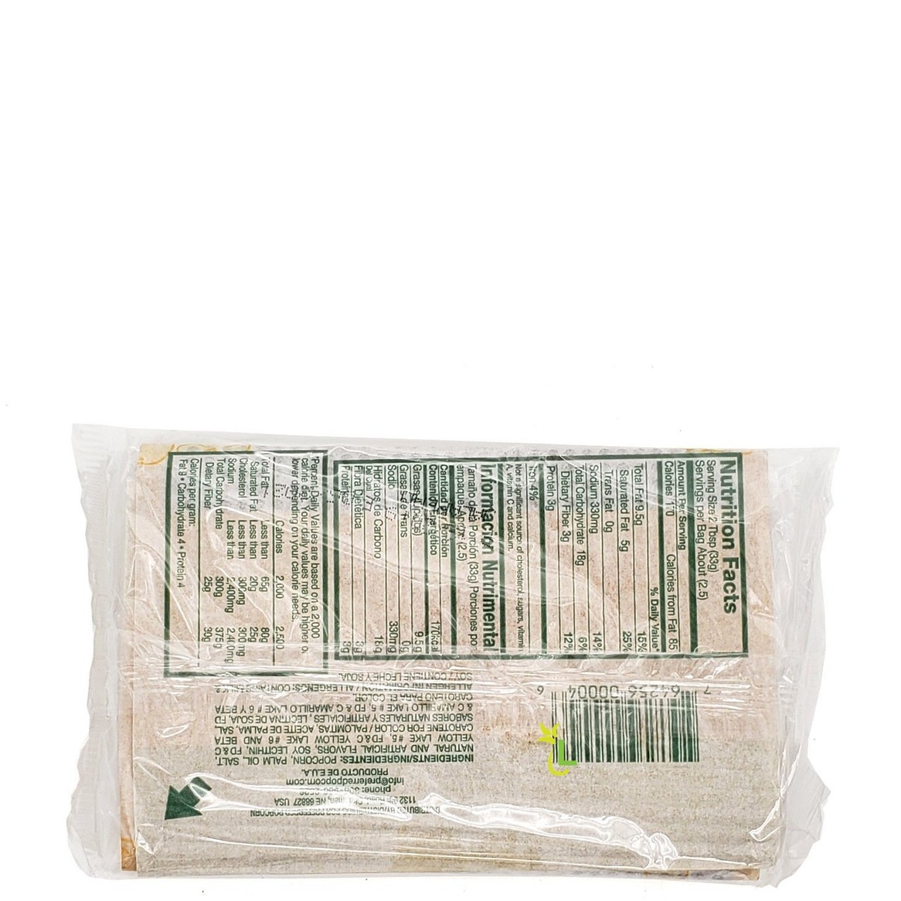 PREFERRED POPCORN JALAPENO 85g