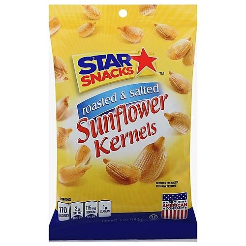 STAR SALTED SUNFLOWER KERNELS 5oz