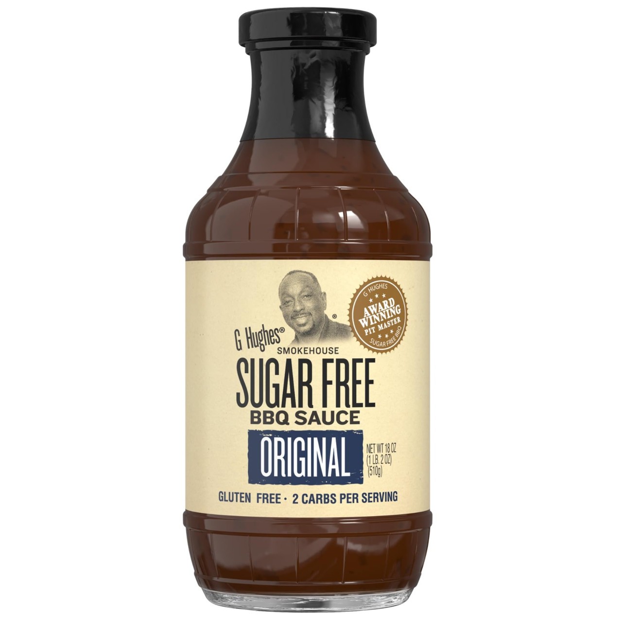 G HUGHES BBQ ORIGINAL SF 18oz