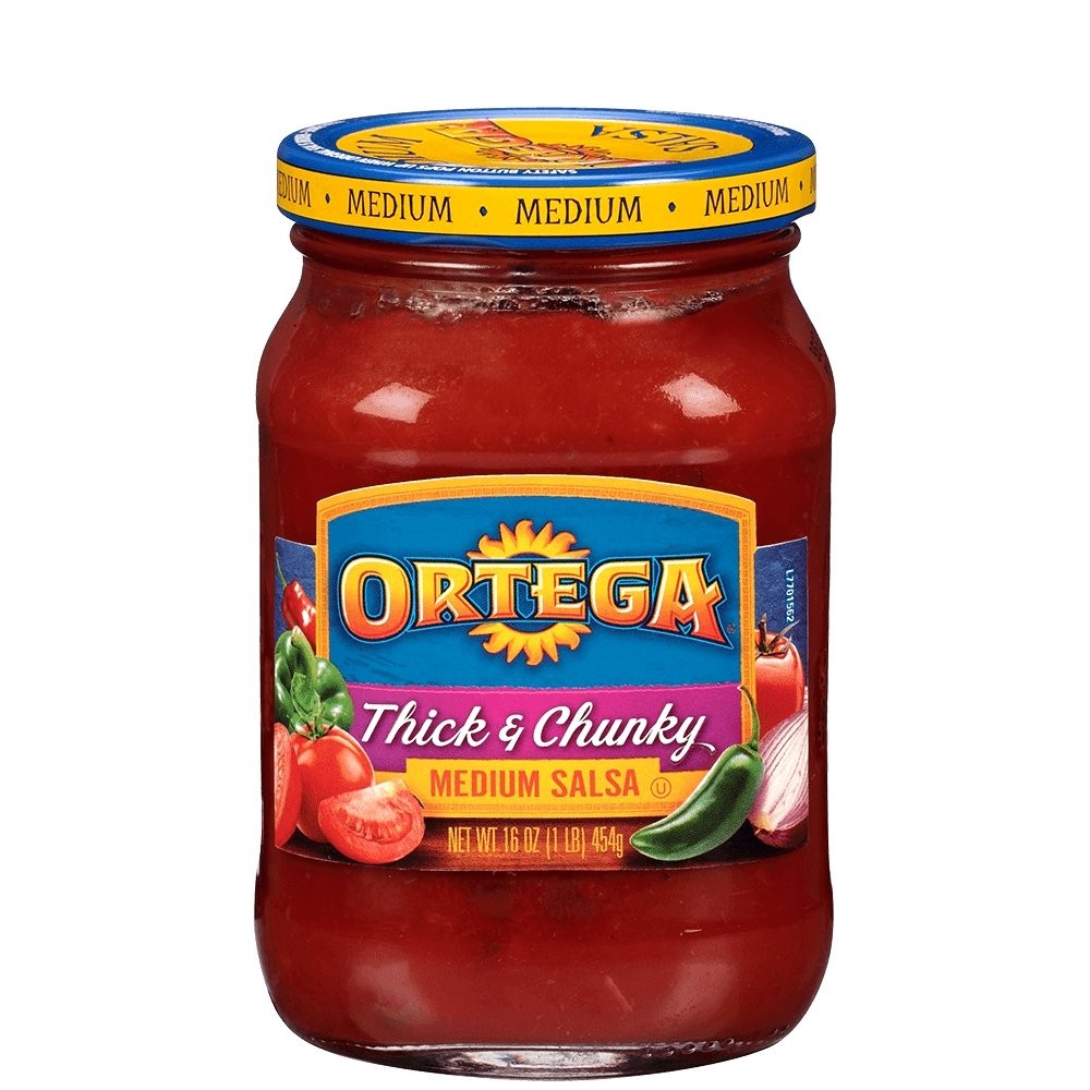 ORTEGA SALSA THICK & CHUNKY MEDIUM 16oz