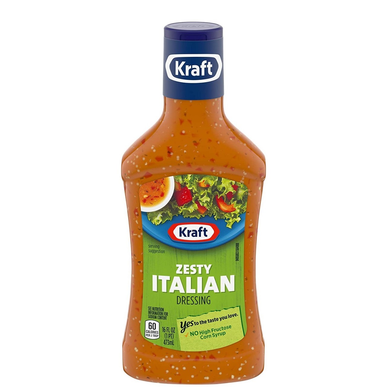 KRAFT DRESSING ZESTY ITALIAN 16oz