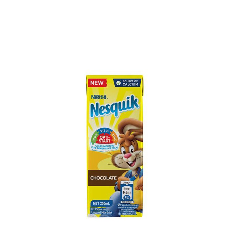 NESTLE NESQUIK CHOCOLATE MILK DRINK 200ML