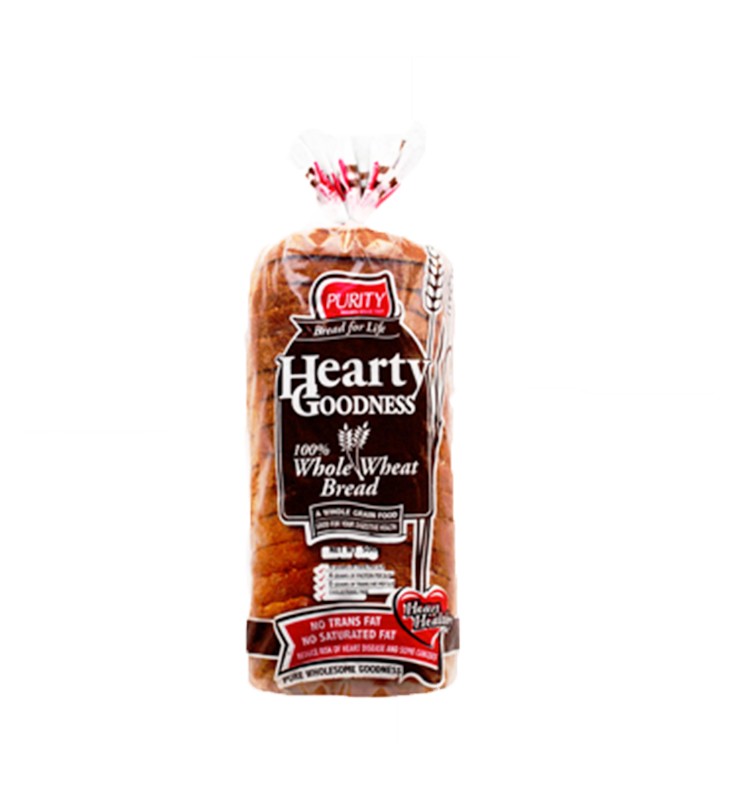 PURITY WHOLE WHEAT BREAD 780G