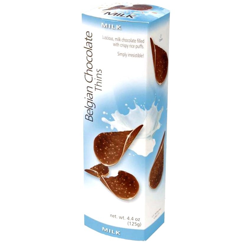 ROYAL BELGIAN CHOCOLATE THIN MILK 4.4oz