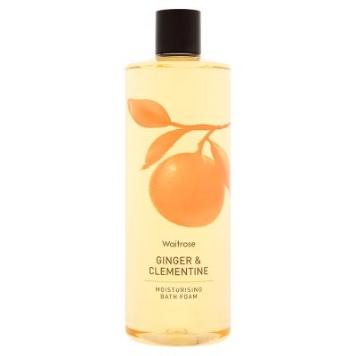 WAITROSE FOAM BATH GINGER CLEMEN 500ml