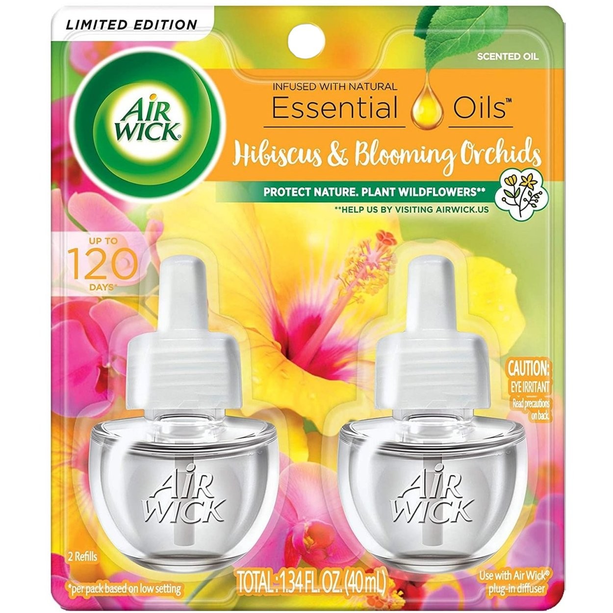AIR WICK OIL HIBISCUS ORCHIDS RF 2x20ml