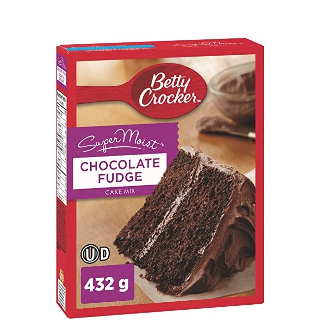 BETTY CRKR CAKE CHOCOLATE FUDGE 432g