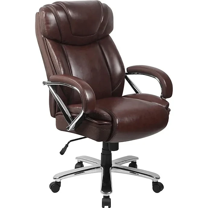 Flash Furniture HERCULES Series Big & Tall Brown Leather Executive ChAIR