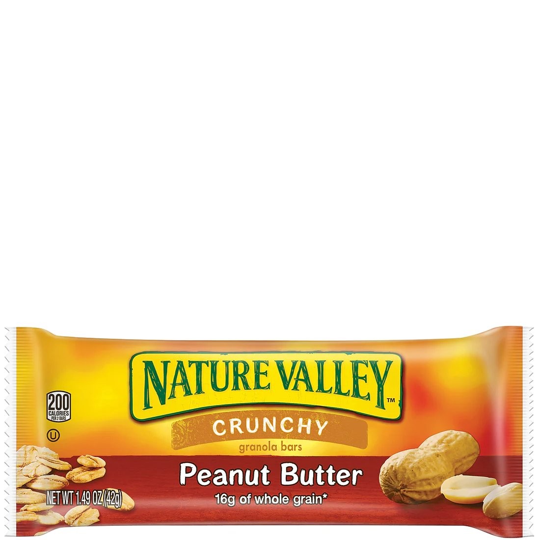 NATURE VAL CRUNCHY PEANUT BUTTER 42g