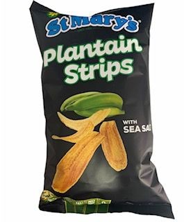 ST. MARY PLANTAIN STRIPS 140 G