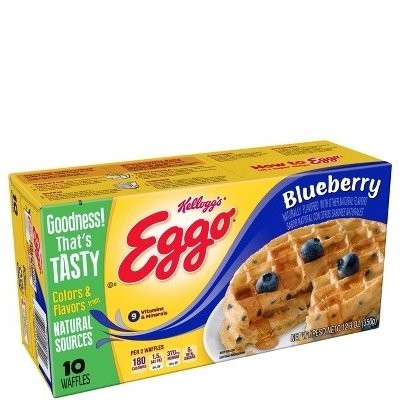 KELLOGG`S EGGO BLUE BERRY WAFFLE 350G