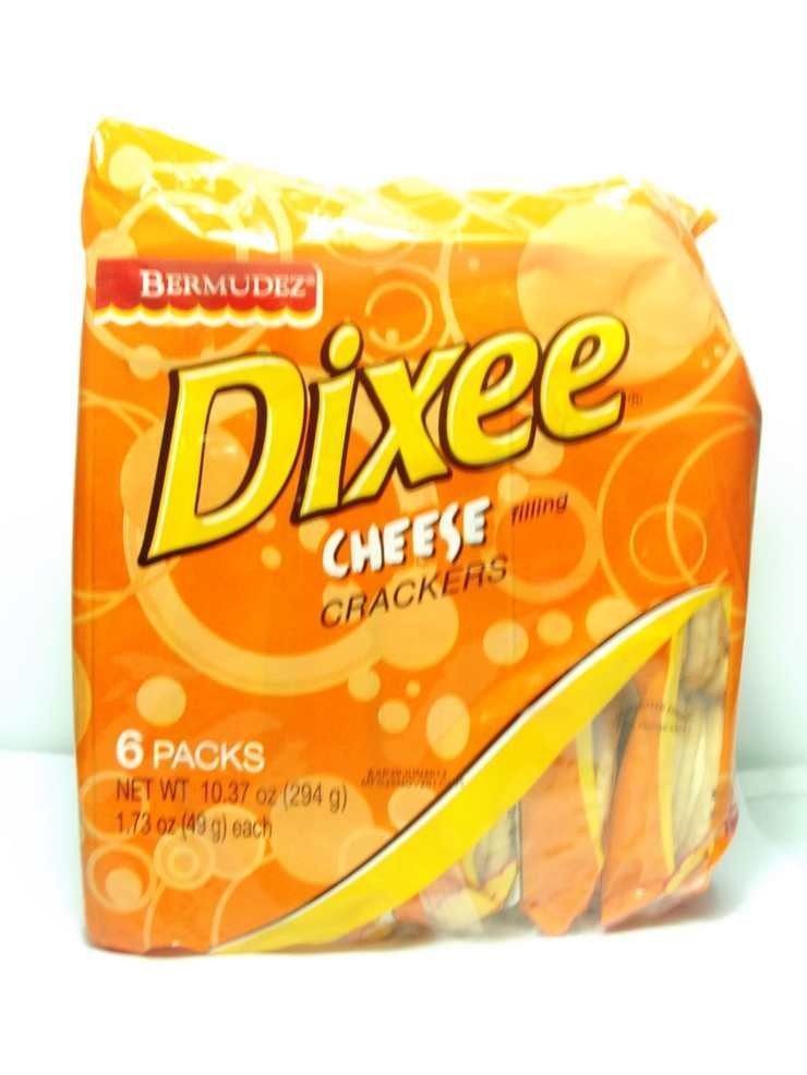 BERMUDEZ DIXEE CRACKERS CHEESE FILLED 49G