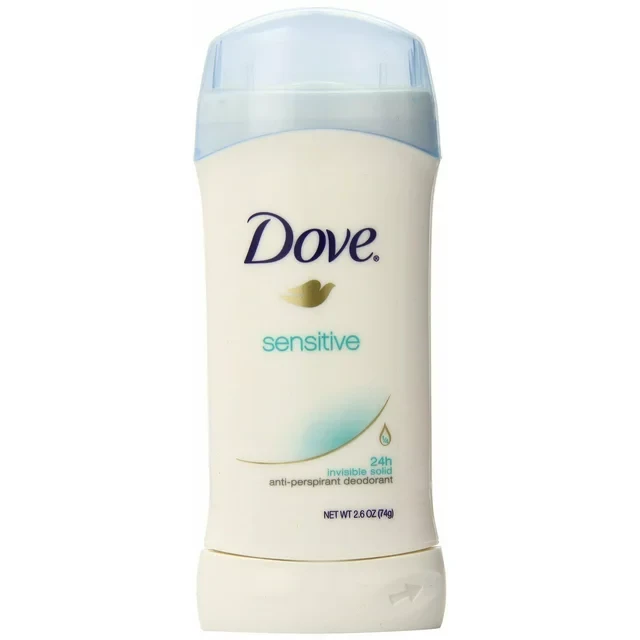 Dove Invisible Solids, Sensitive Skin, 2.6 oz Stick