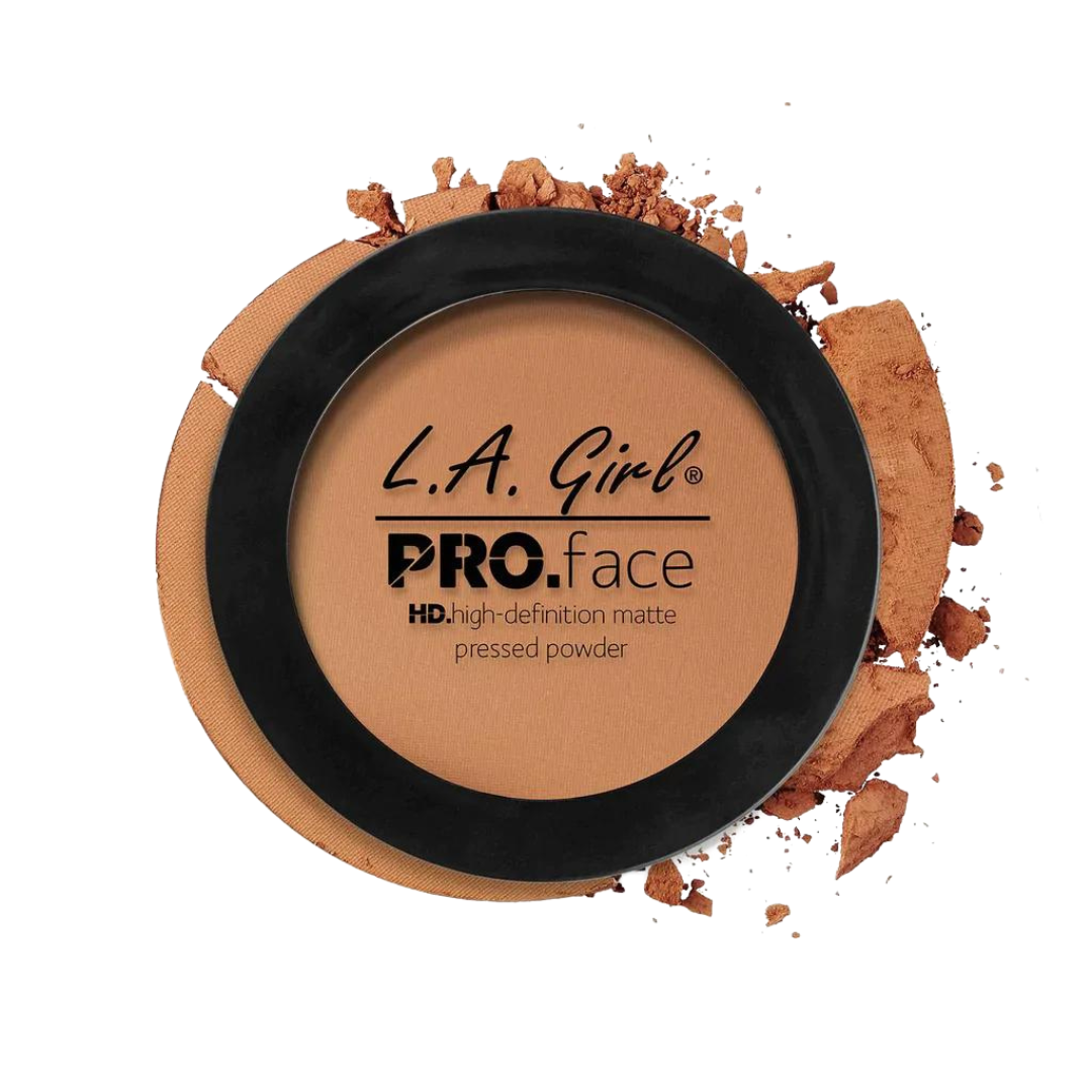 L.A. Girl Pro.face HD Matte Pressed Powder: Toffee, 0.25oz