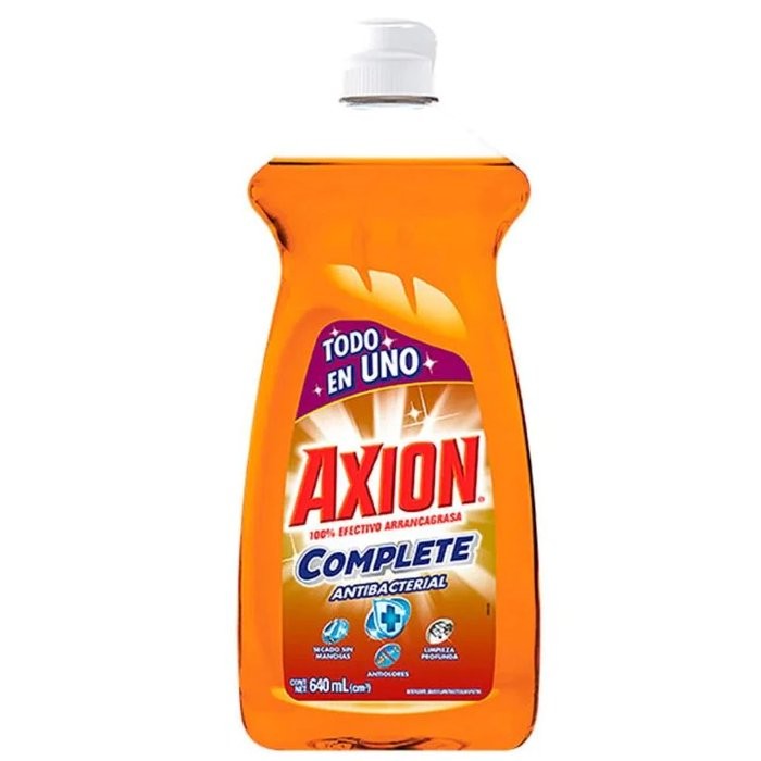 AXION DISHWASH LIQUID ANTIBACT 640ml