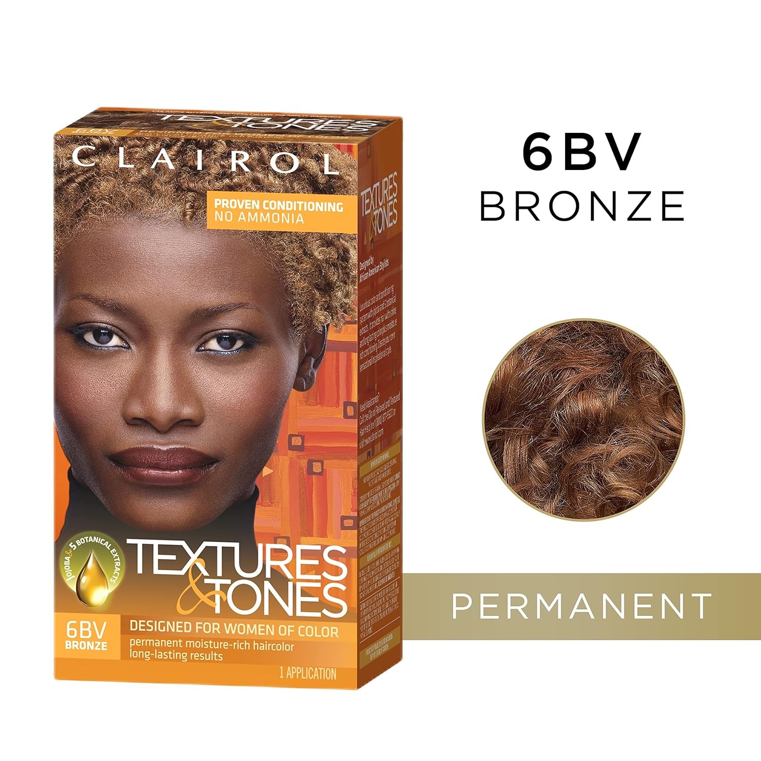 Clairol Professional Textures and Tones Permanent Hair Color, Bronze    Clairol Professional Textures and Tones Permanent Hair Color, Bronze