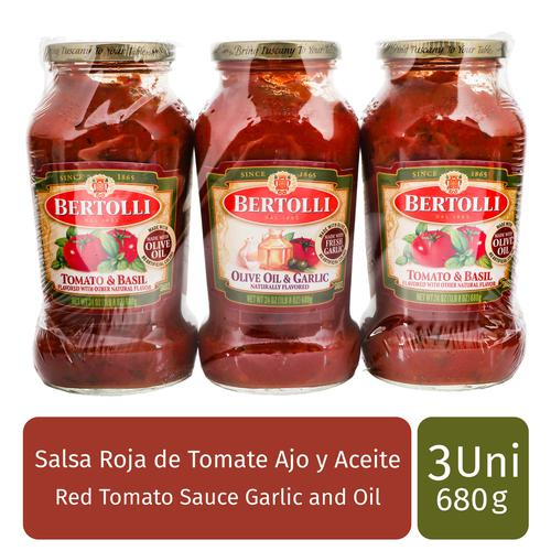 Bertolli Pasta Sauce 3 Units / 750 ml