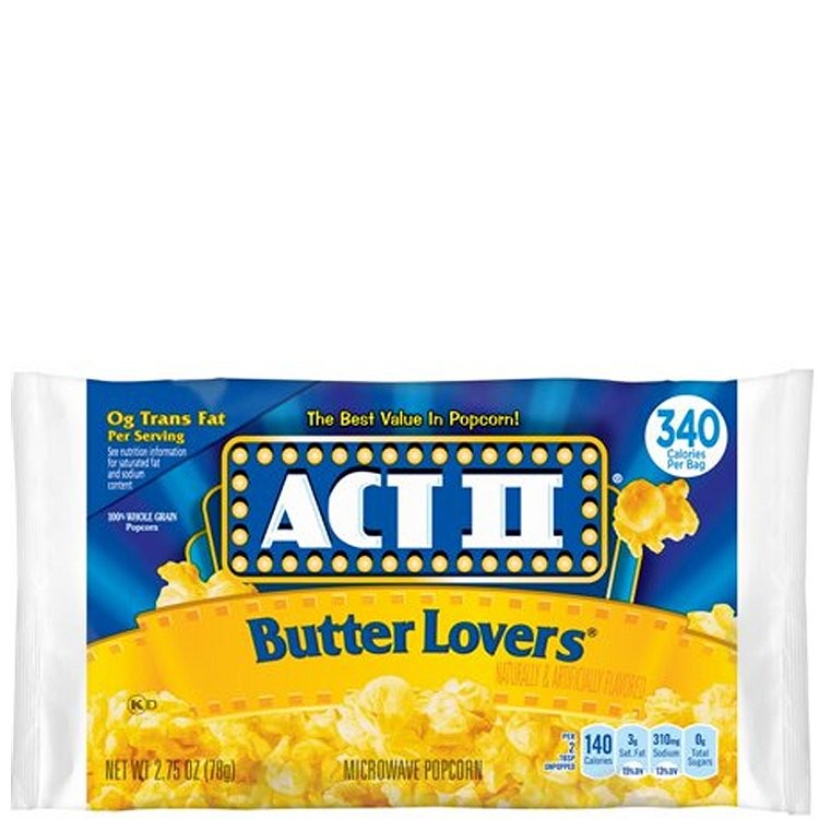 ACT II POPCORN BUTTER LOVERS 78g