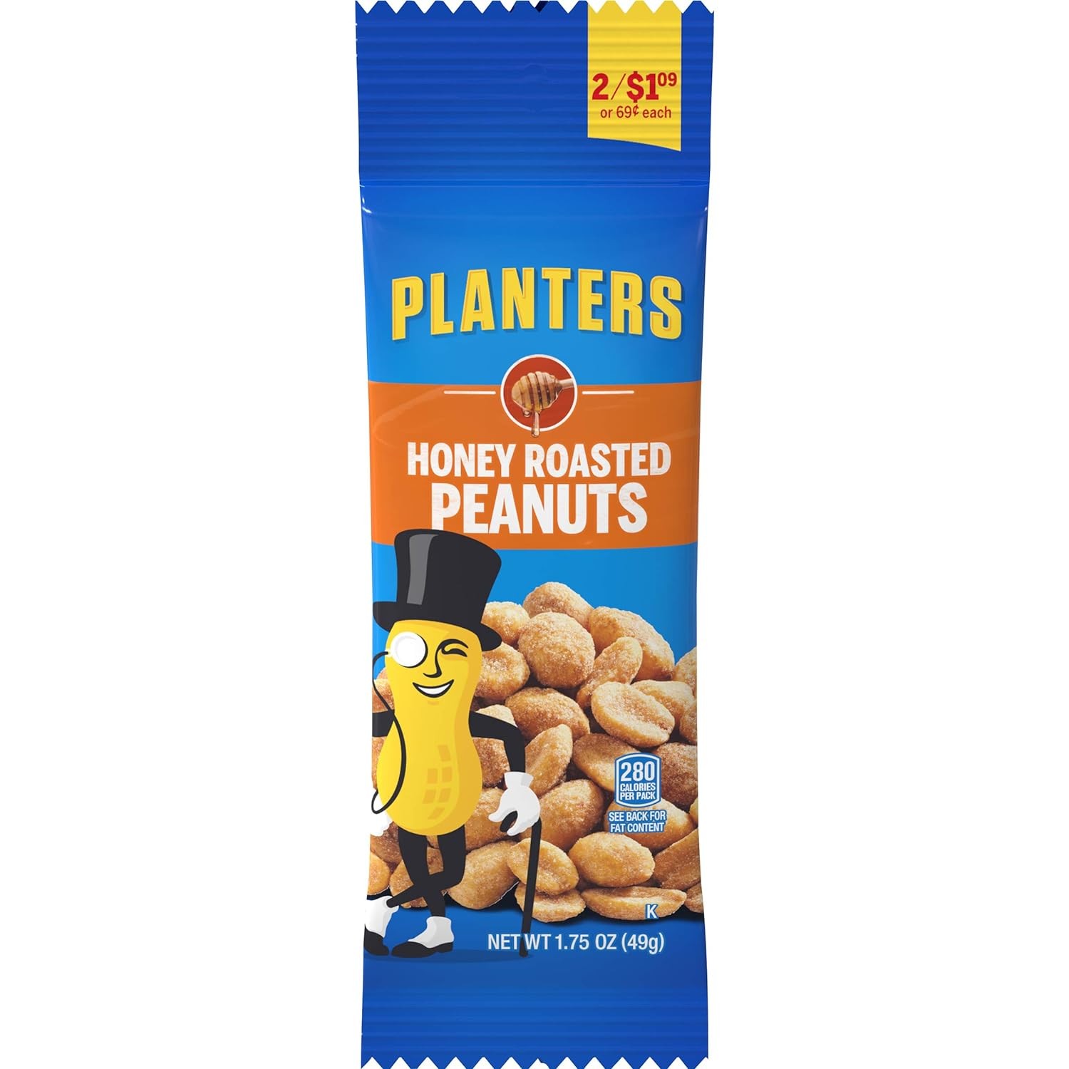 PLANTERS PEANUTS HONEY ROASTED 49g