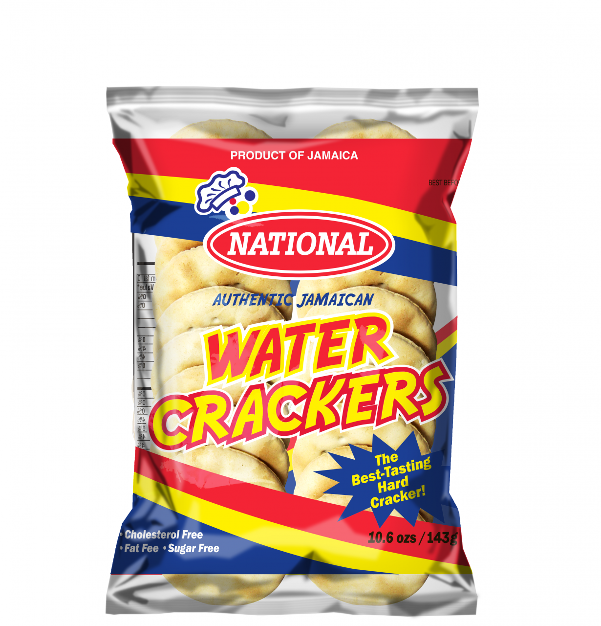 NATIONAL CRACKERS WATER 143g