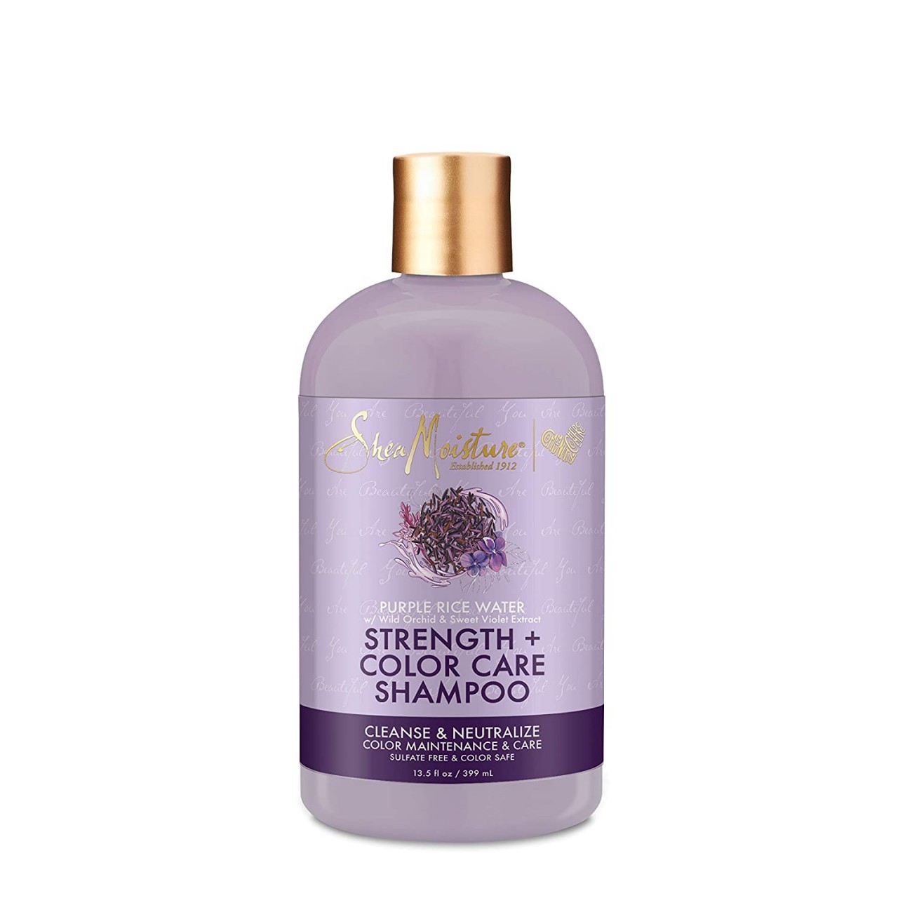 SheaMoisture Strength + Color Care Shampoo with Purple Rice Water - 13 fl oz