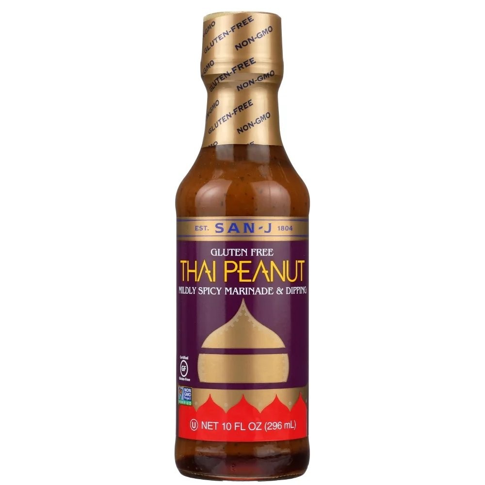 SAN-J SAUCE THAI PEANUT GF 10oz