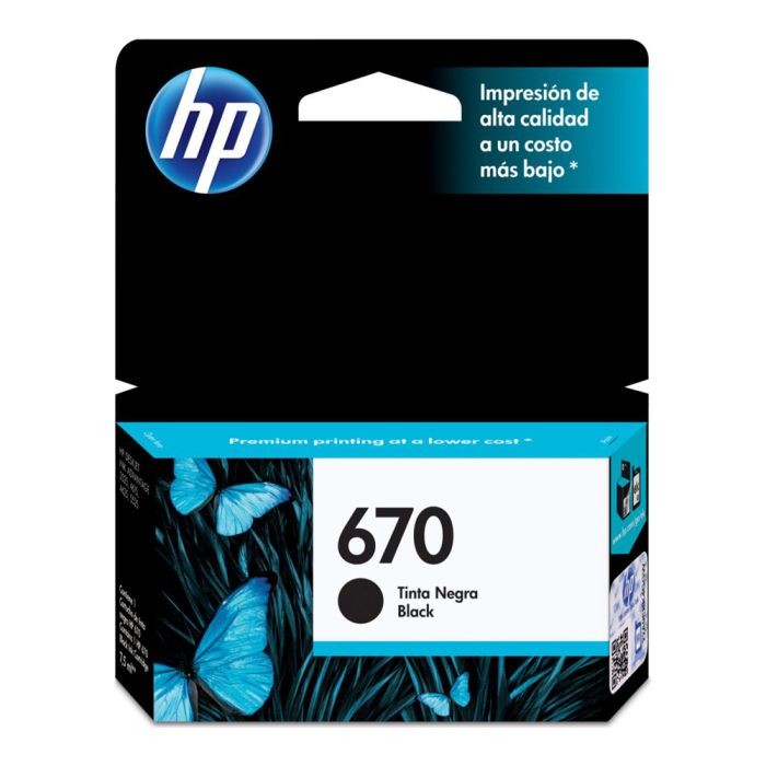 HP 670 - 14 ml - Black