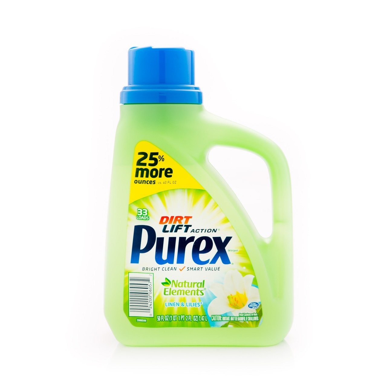 PUREX NAT ELE LINEN & LILIES 50oz