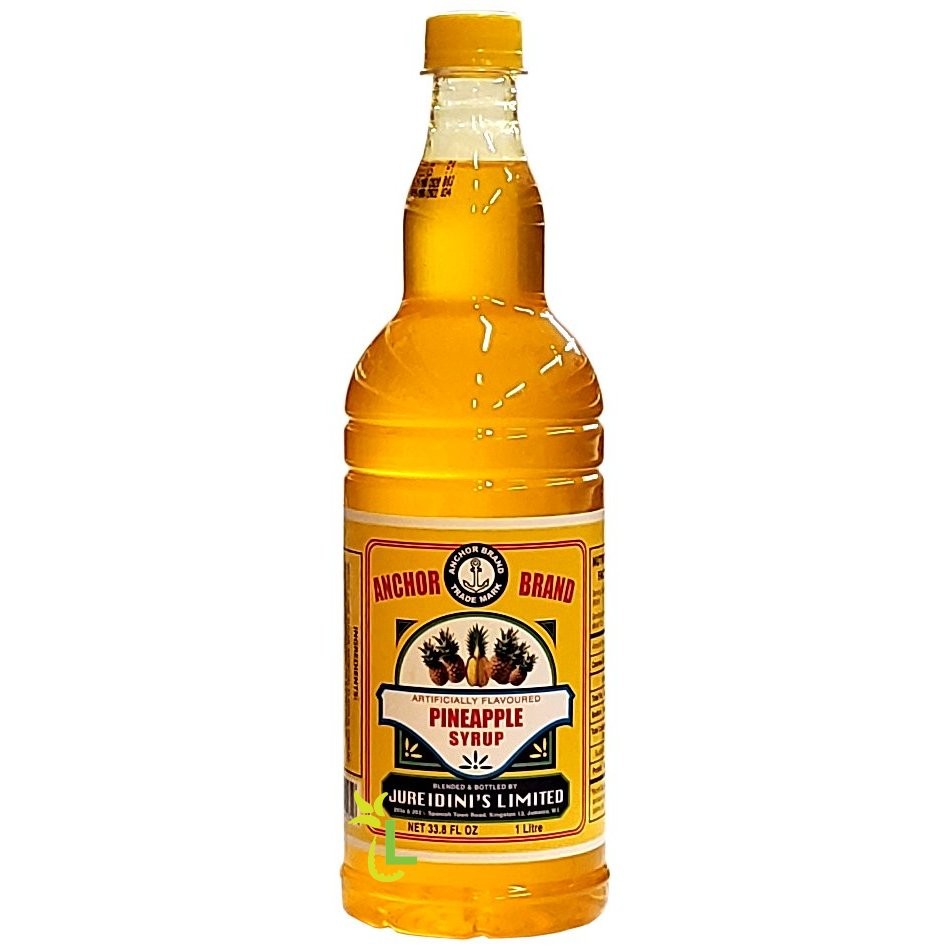 ANCHOR SYRUP PINEAPPLE 1L