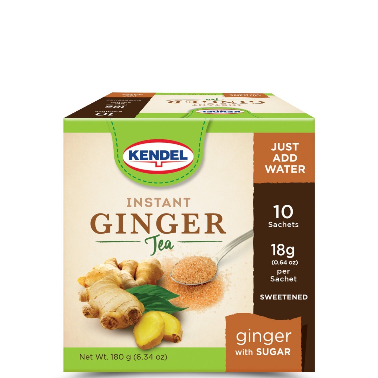 KENDEL TEA INSTANT GINGER 10s