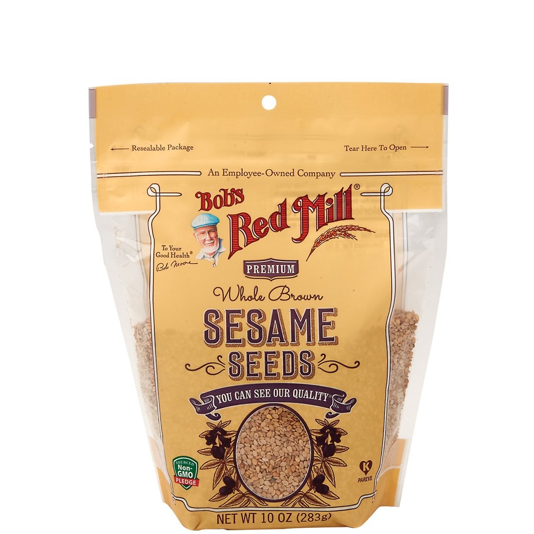 BOBS RED MILL SESAME SEED WHL BROWN 10oz