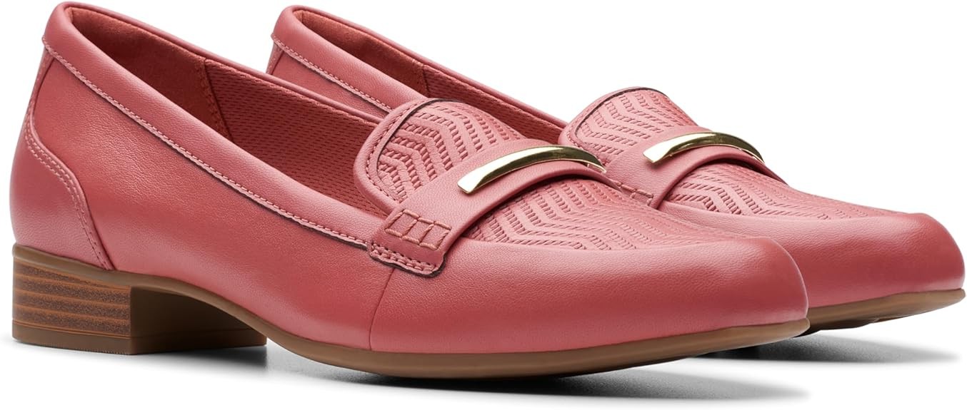 Clarks Womens Juliet Aster ( Dusty Rose Leather)