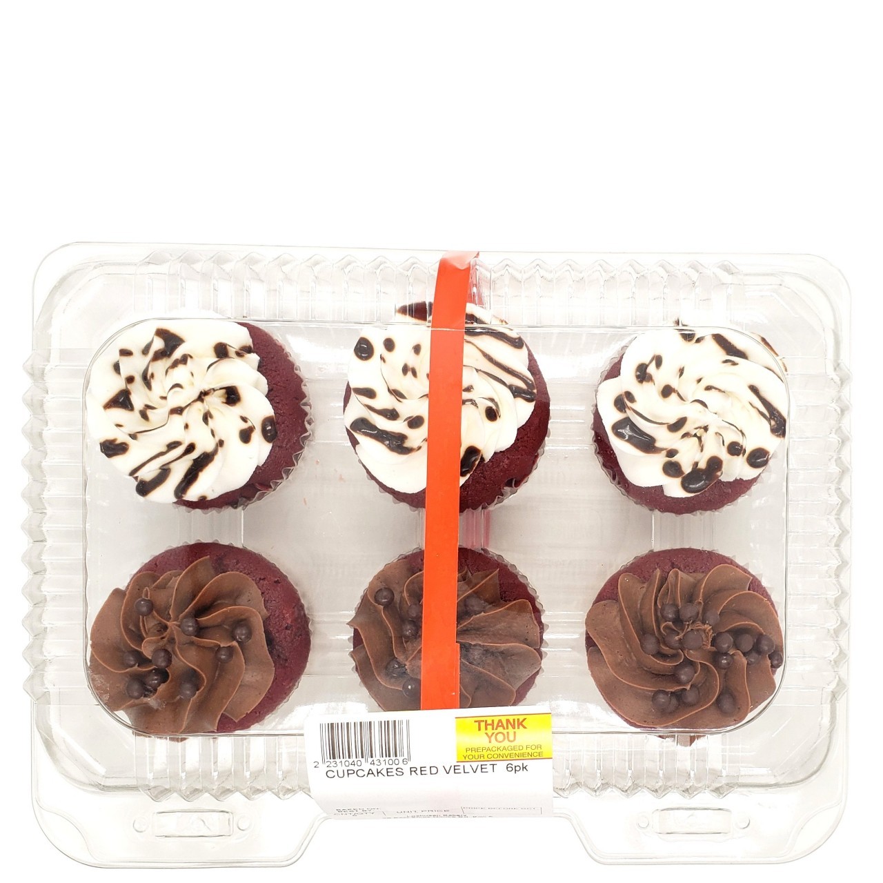 CUPCAKES RED VELVET 6pk