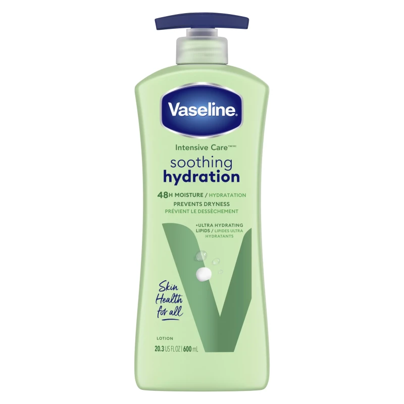 VASELINE INTENSIVE CARE SOOTHING HYDRATION BODY LOTION 600ml