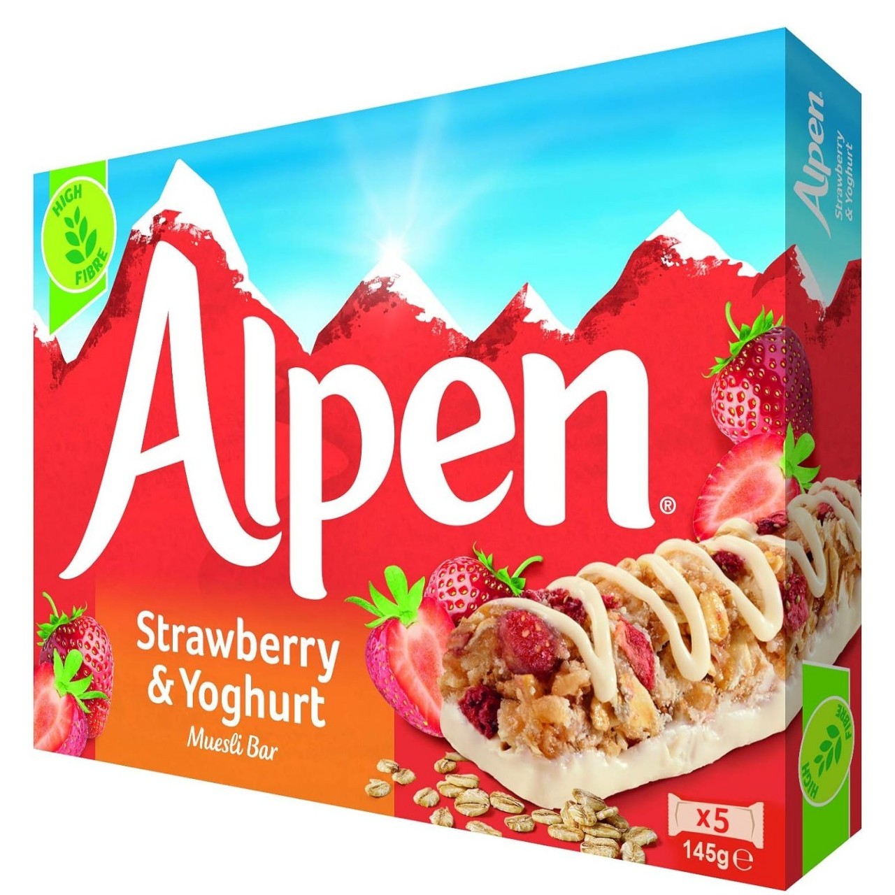 ALPEN BAR STRAWBERRY YOGURT 5x28g