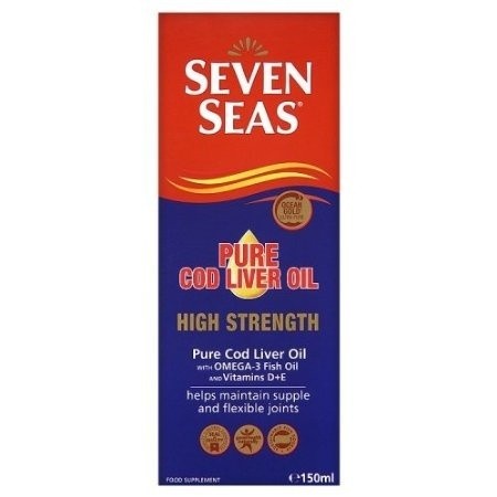 SEVEN SEAS PURE COD LIVER OIL H/STRENGHT 150ML