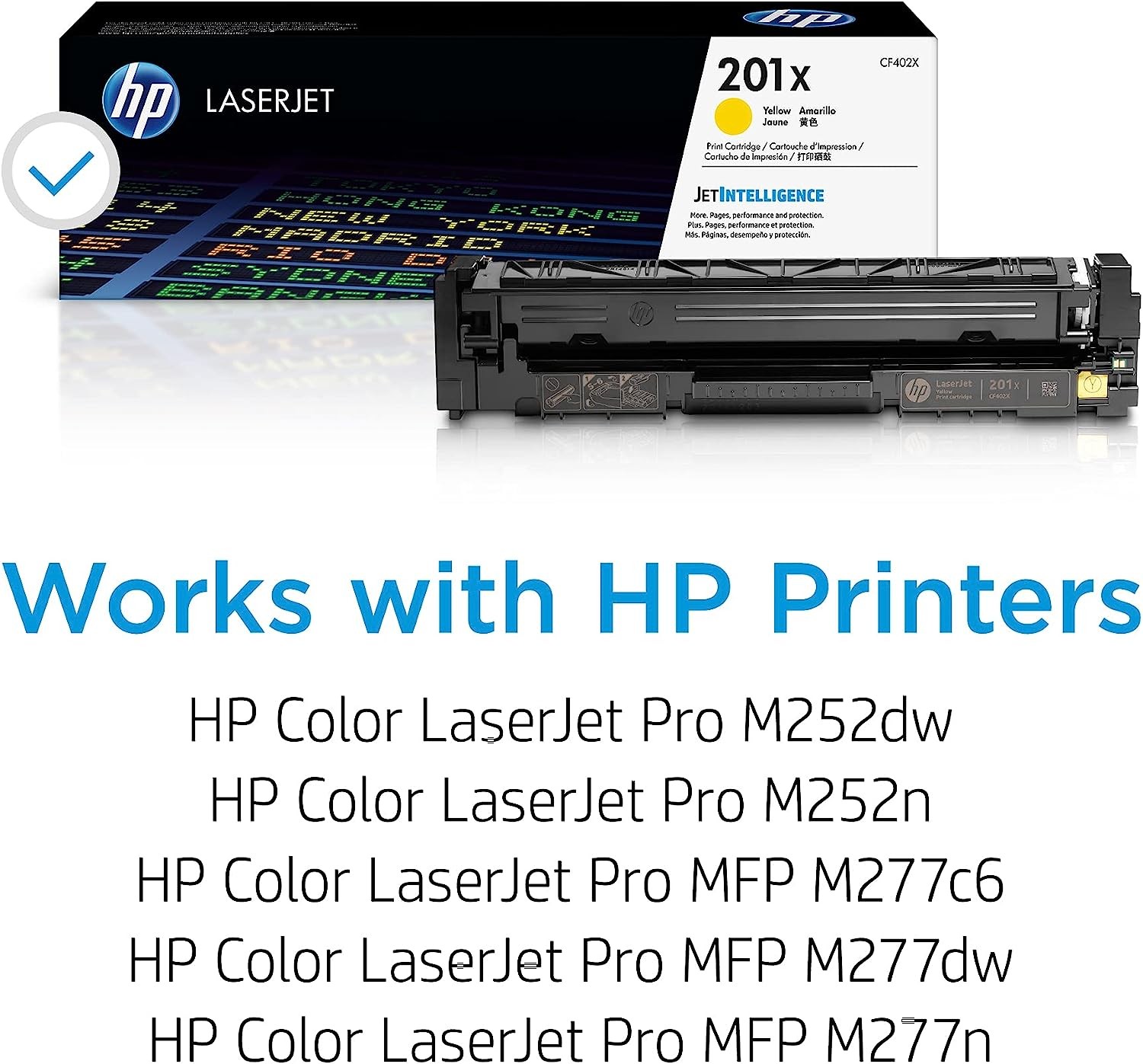 HP 201X - High Yield - Yellow