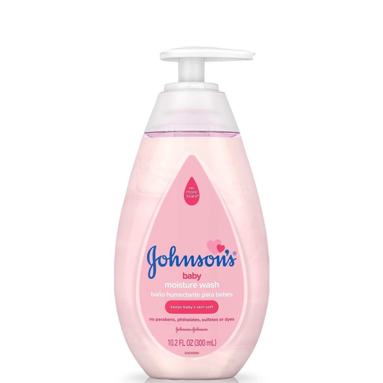 JOHNSONS BABY WASH MOISTURE 10.2oz