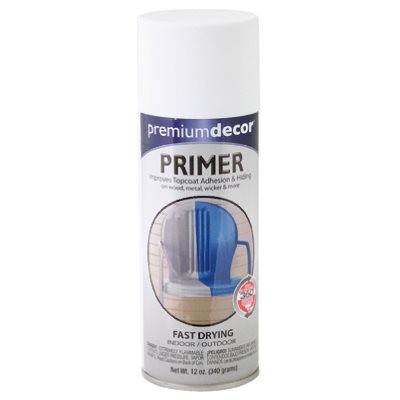 12oz. White Primer Premium Decor Spray Paint