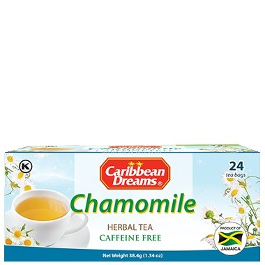 CARIB DREAMS TEA CHAMOMILE 24s