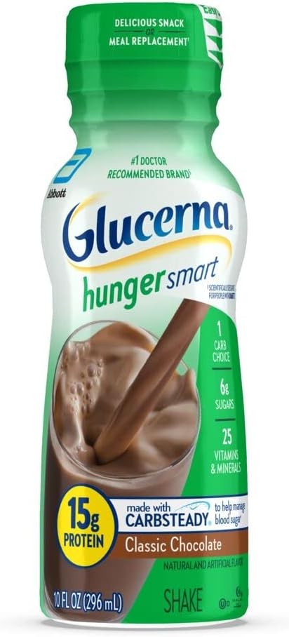 Glucerna Hunger Smart, (Rich Chocolate) 10oz