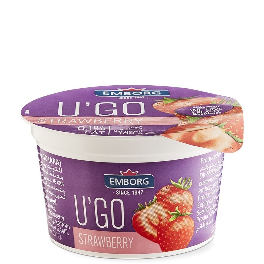 EMBORG U'GO RASPBERRY 100g