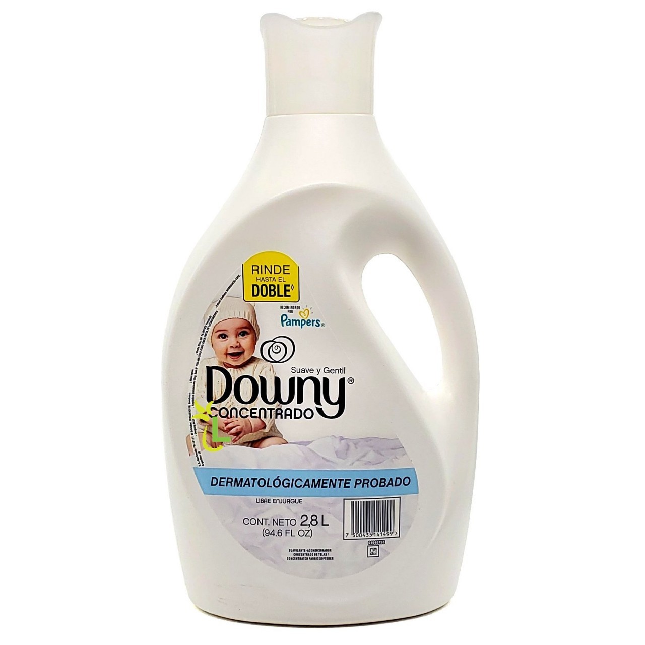 DOWNY 1 RINSE SENSI SUAVE&GENTLE 2800ml